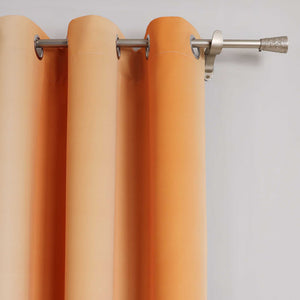 Verdunkelungsvorhang Ösenschal Farbverlauf Privatsphäre Lichtvermeidung Thermovorhang Minimalismus 1 Stück - Joyswahl