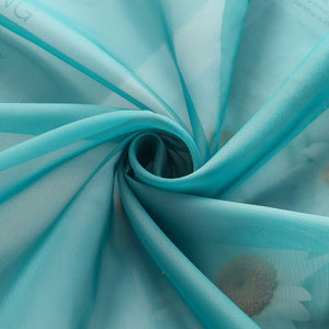 Vorhang aus Polyester unifarbe transparent leichte Schutzfunktion Klassische Vorhänge 1 stück - Joyswahl