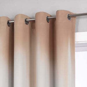 Verdunkelungsvorhang Blickdichte Gardinen Farbverlauf Ösenschal Schlafzimmer Wohnzimmer 1 Stück - Joyswahl