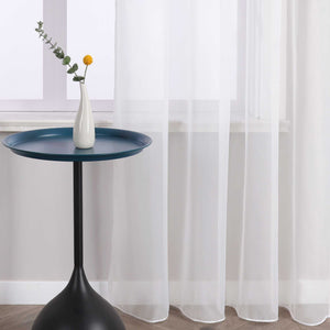 Vorhang aus Polyester unifarbe transparent leichte Schutzfunktion Klassische Vorhänge 1 stück - Joyswahl