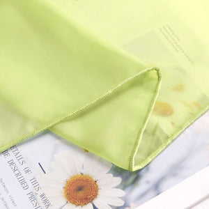 Vorhang aus Polyester unifarbe transparent leichte Schutzfunktion Klassische Vorhänge 1 stück - Joyswahl