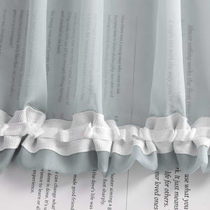 Transparente Vorhänge mit Farbverlauf 2er Set - Joyswahl