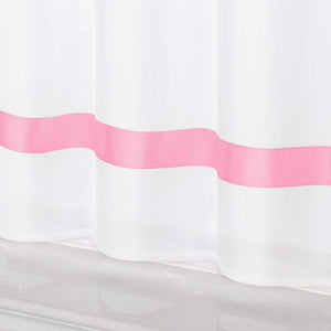 Scheibengardine schlaufengardine aus Polyester mit Satinband transparent 1 Stück - Joyswahl