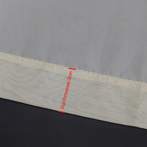Transparente Scheibengardine mit Schmetterlingsdesign Dreiecksabschluss 1 Stück - Joyswahl