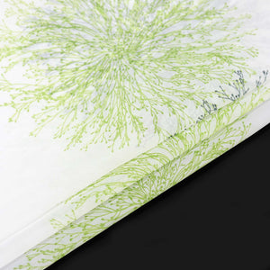 Voile-Vorhang Kräuselbandschal Transparente mit Blumenmuster leichte Schutzfunktion 1 Stück - Joyswahl