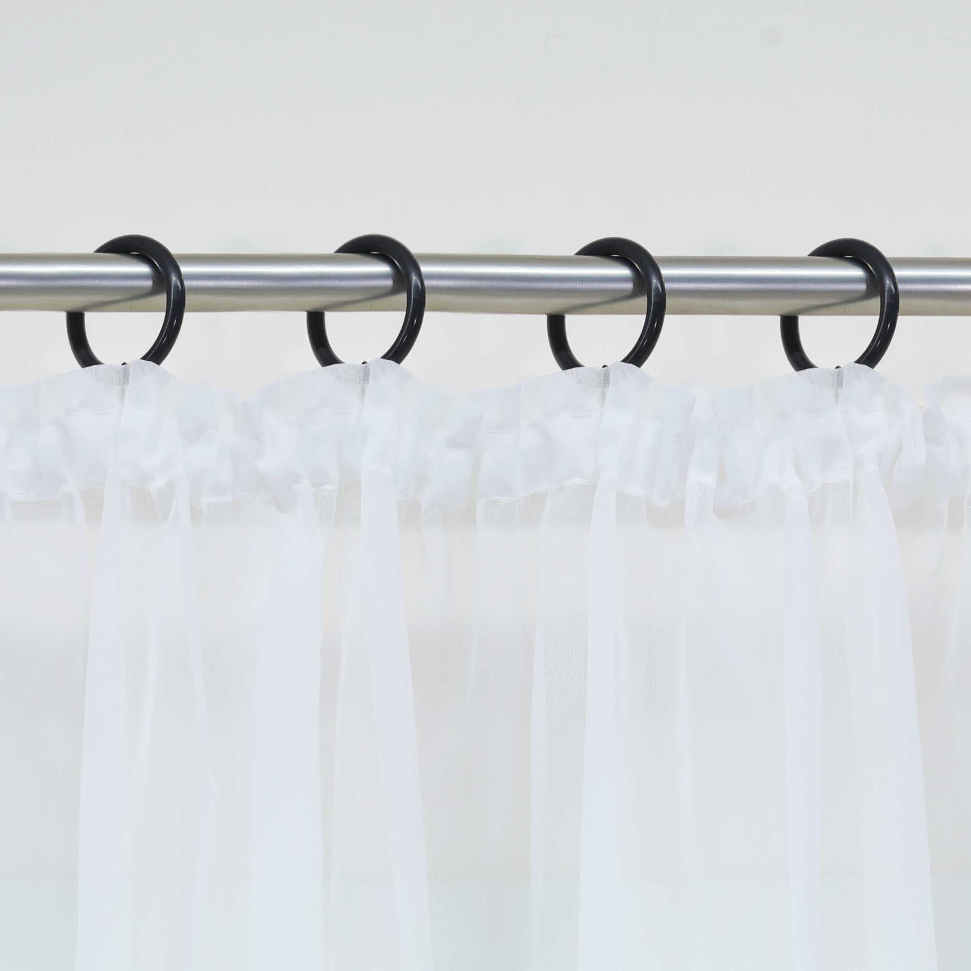 Multifunktionsgardine aus Polyester transparent Fensterdekoration 1 stück - Joyswahl