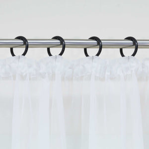 Multifunktionsgardine aus Polyester transparent Fensterdekoration 1 stück - Joyswahl